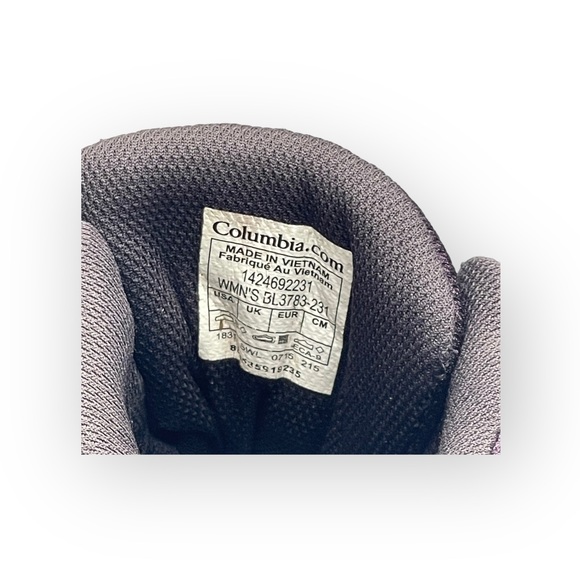 Columbia ⍟ Newton Ridge Plus Waterproof Hiker Hiking Boots ⍟ Brown Purple ⍟ 9M - Picture 5 of 16